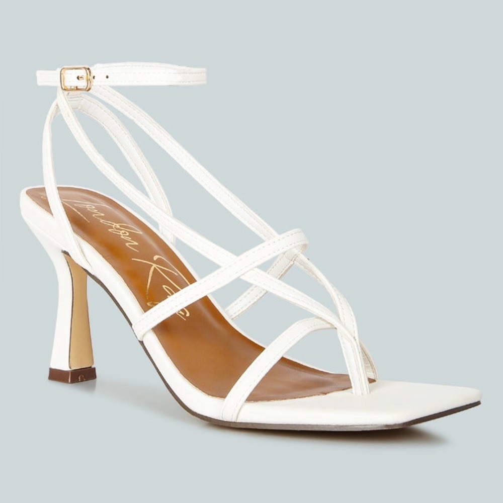 London Rag White Strappy Ankle Strap
Sandals By Ruw - Size 8 NEW
